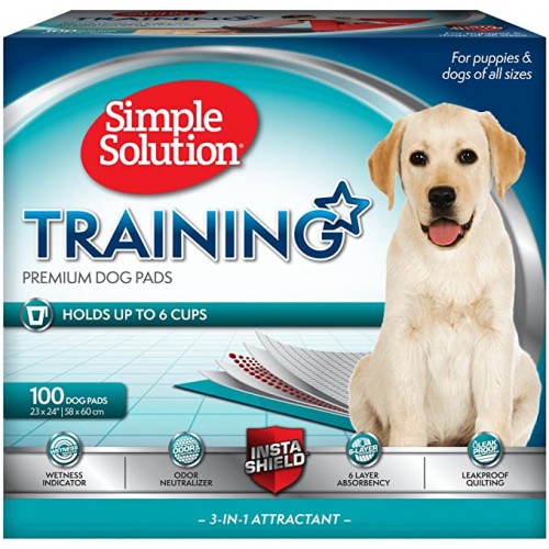Paklotai šuniukams higieniniai su atraktantu Simple Solution Training Pads 100 vnt.