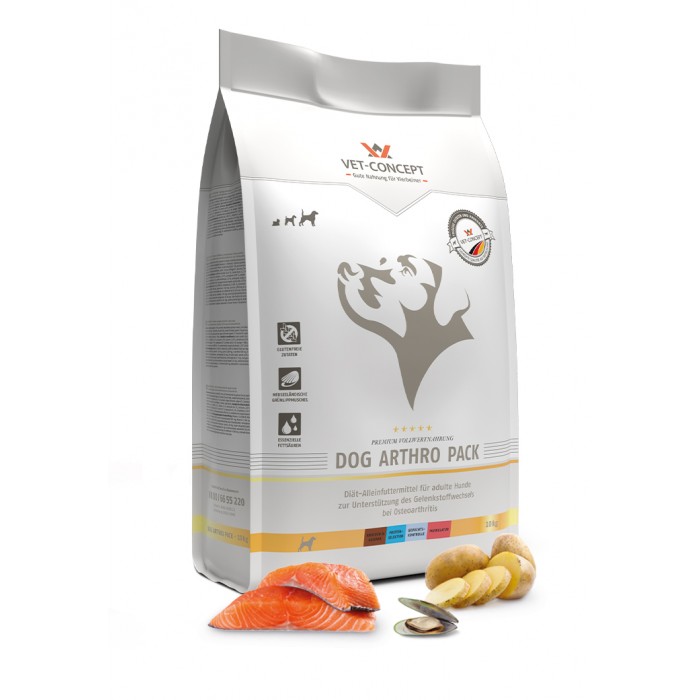 Šunų maistas sąnariams Vet-Concept Dog Arthro Pack 3kg