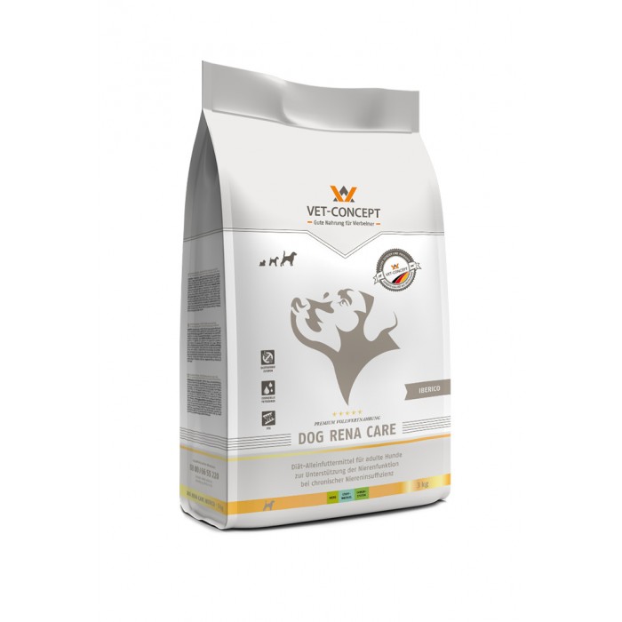 Šunų maistas lėtiniam inkstų nepakankamumui Vet-Concept Dog Rena Care Iberico 3kg Šunų maistas lėtiniam inkstų nepakankamumui Vet-Concept Dog Rena Care Iberico 3kg