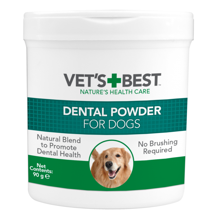 Papildas šunims dantims ir dantenoms - Vet‘s Best Dental Powder for Dogs 90g